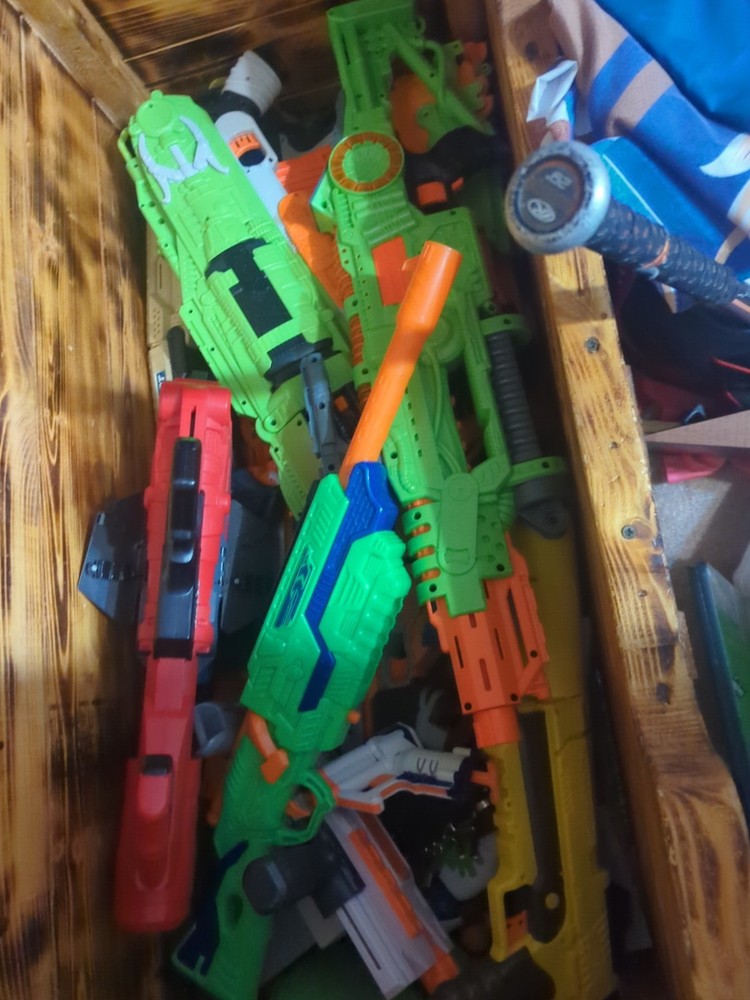 Nerf Gun Lot with Ammo