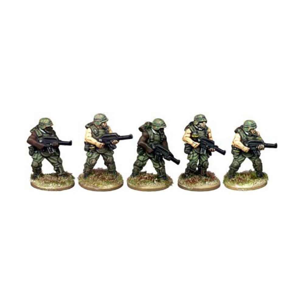 Copplestone Casting Sci-Fi Mini 28mm Jungle Troopers Pack New