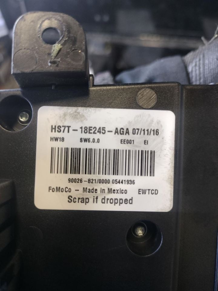 CONTROL PANEL OEM 2017 FORD FUSION 1YR WRNTY