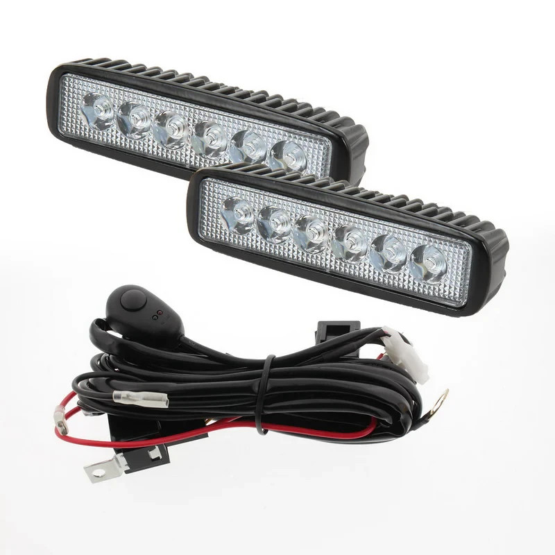 Bully Brand - Universal 6.25" LED Off-Road Lighting Kit