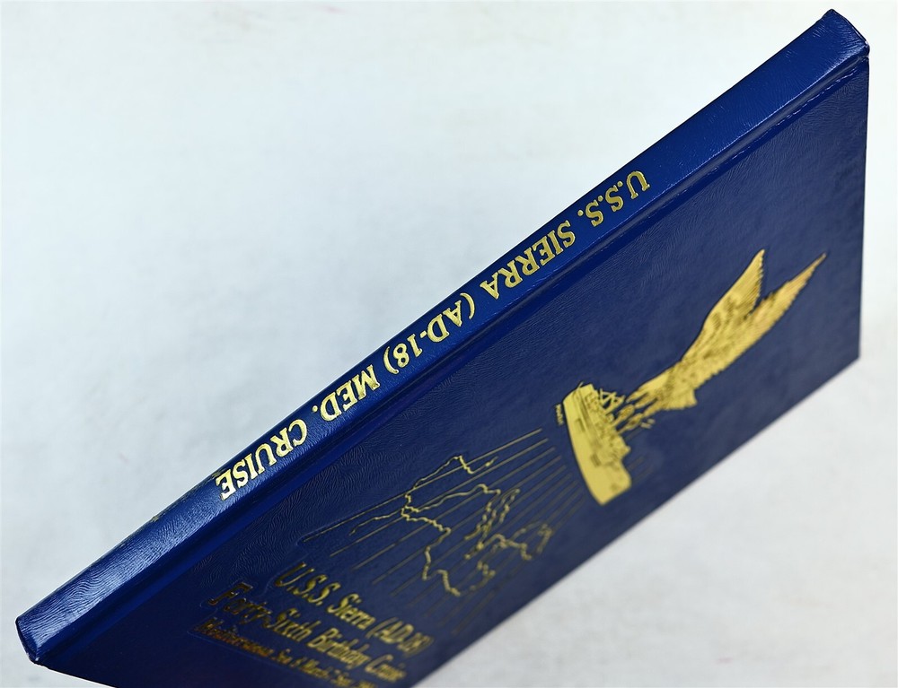 USS Sierra (AD-18) 1990 Mediterranean Deployment Cruise Book