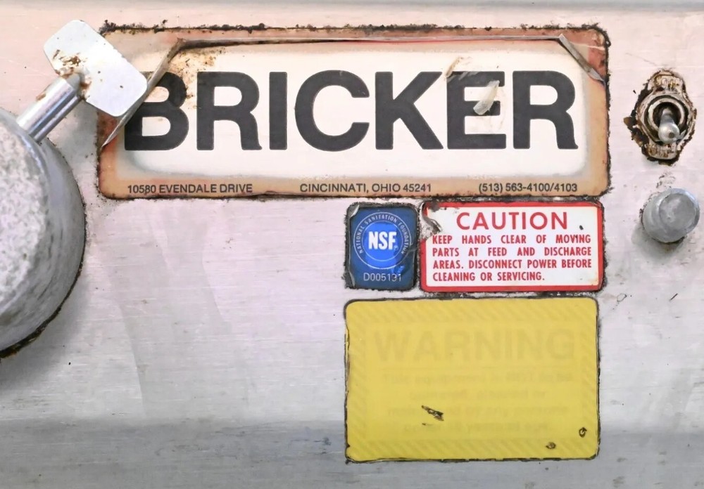 Bricker Model B-100 NSF 115V Drive