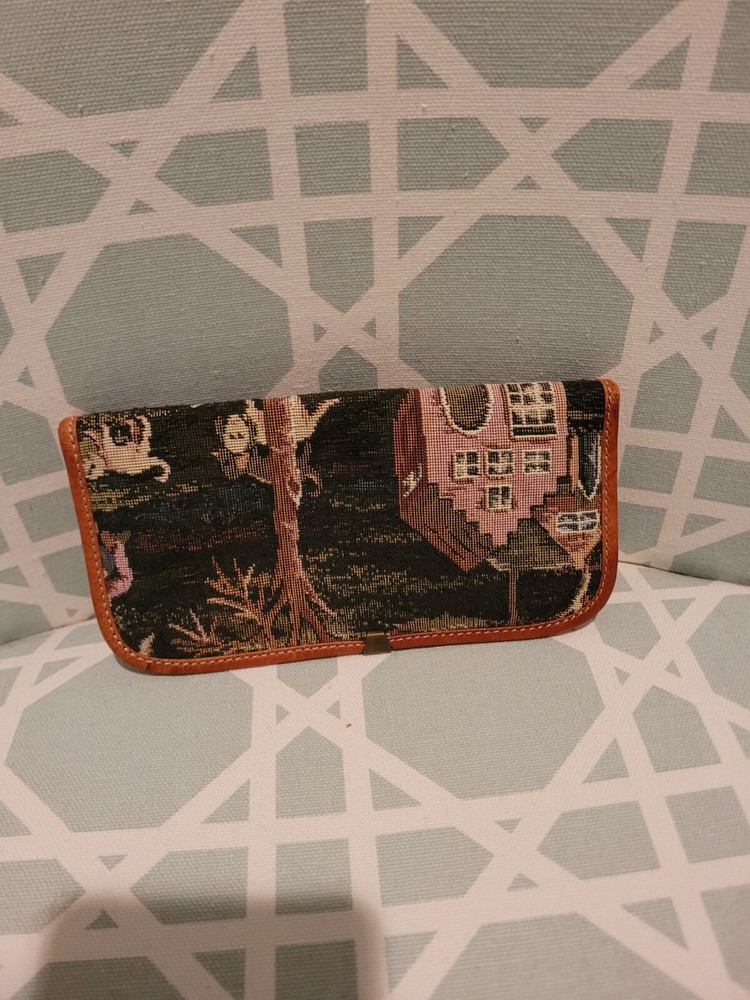 Belgian Art Eyeglass Sunglass Soft Case Preowned