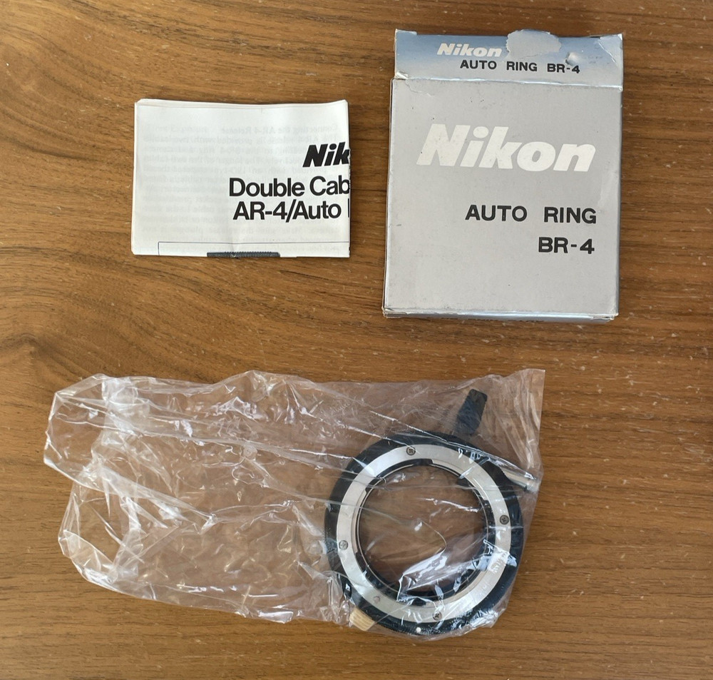 Nikon BR-4 Auto Ring In Original Box