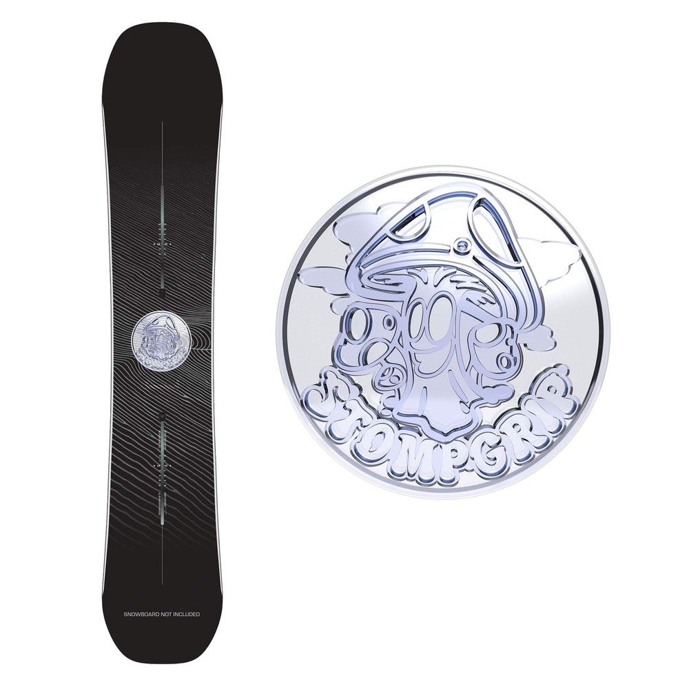 Stompgrip Premium Snowboard Stomp Pad | Good Trip | Vice Standard, Clear