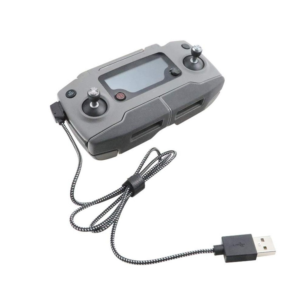 Hanatora Remote Controller USB Charging Cable Cord for DJI Mavic 2 Pro Black
