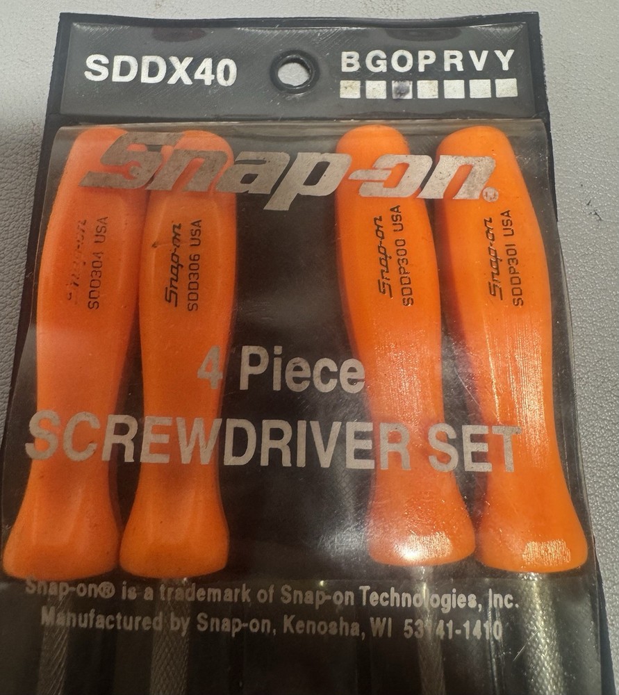 Snap-on SDDX40 Screwdriver Set