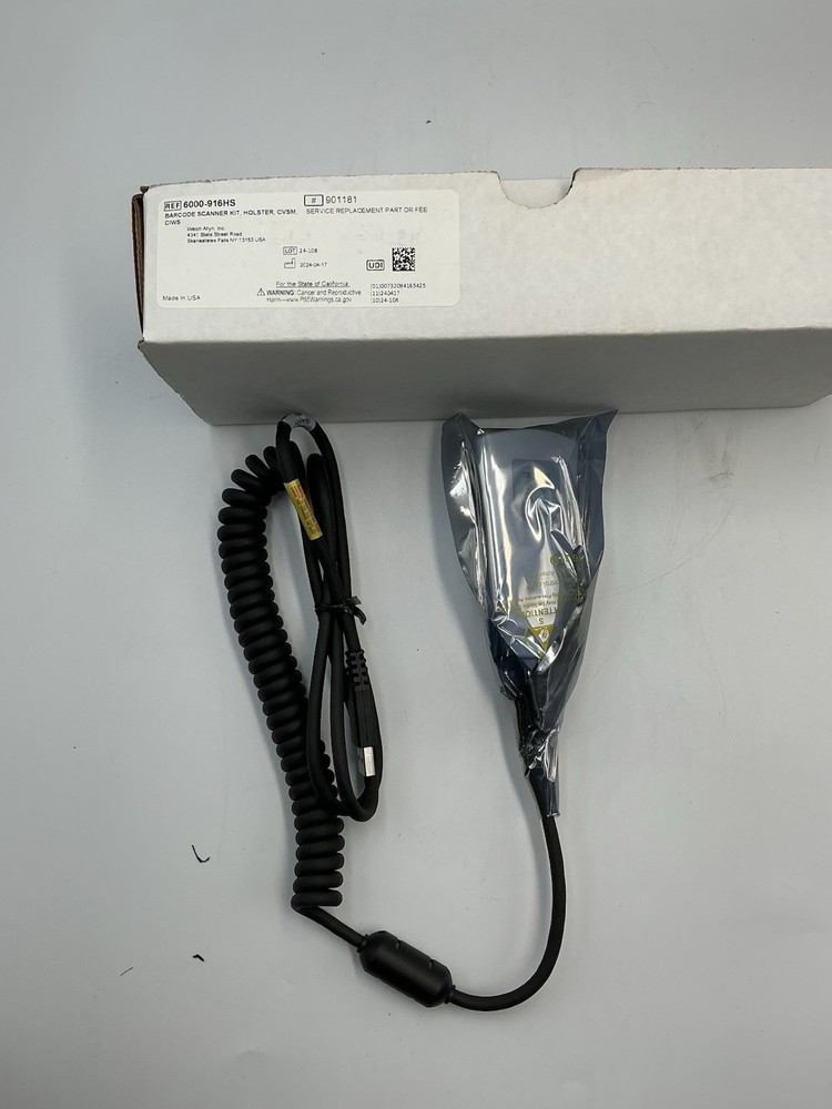 REF 6000-916HS hillrom barcode scanner CB850254