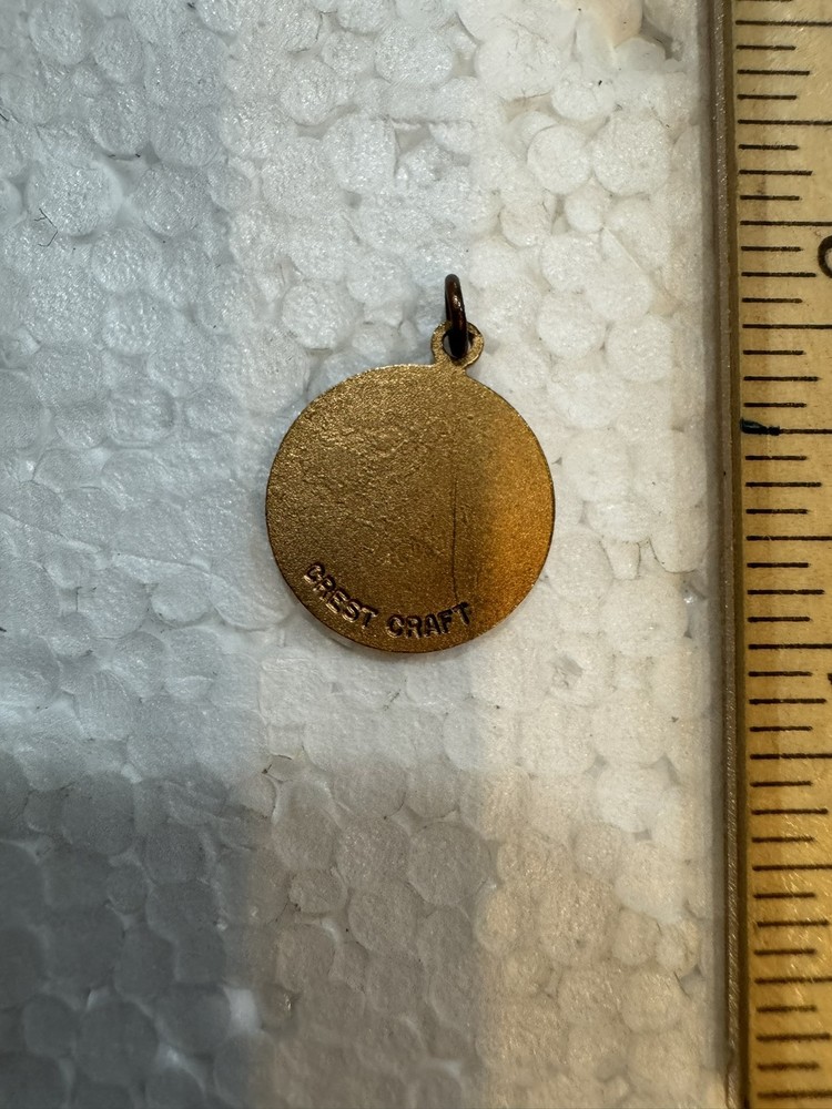 Vintage NASA Apollo 11 Launch Charm Pendent