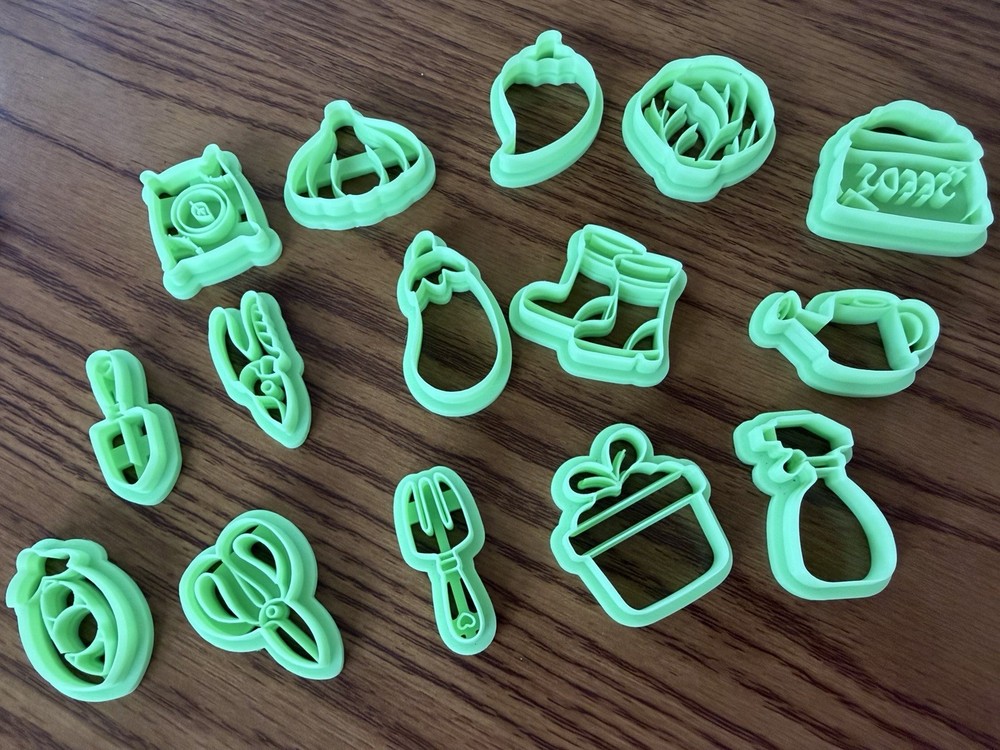Polymer Garden Themed Clay Cutter Set!