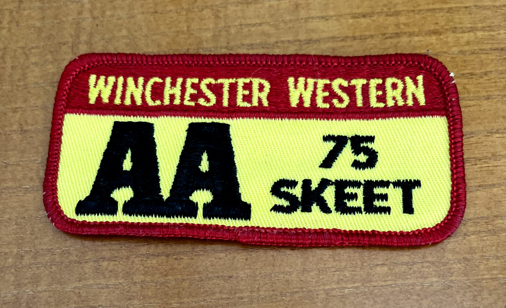 75 straight  Winchester Western  patch