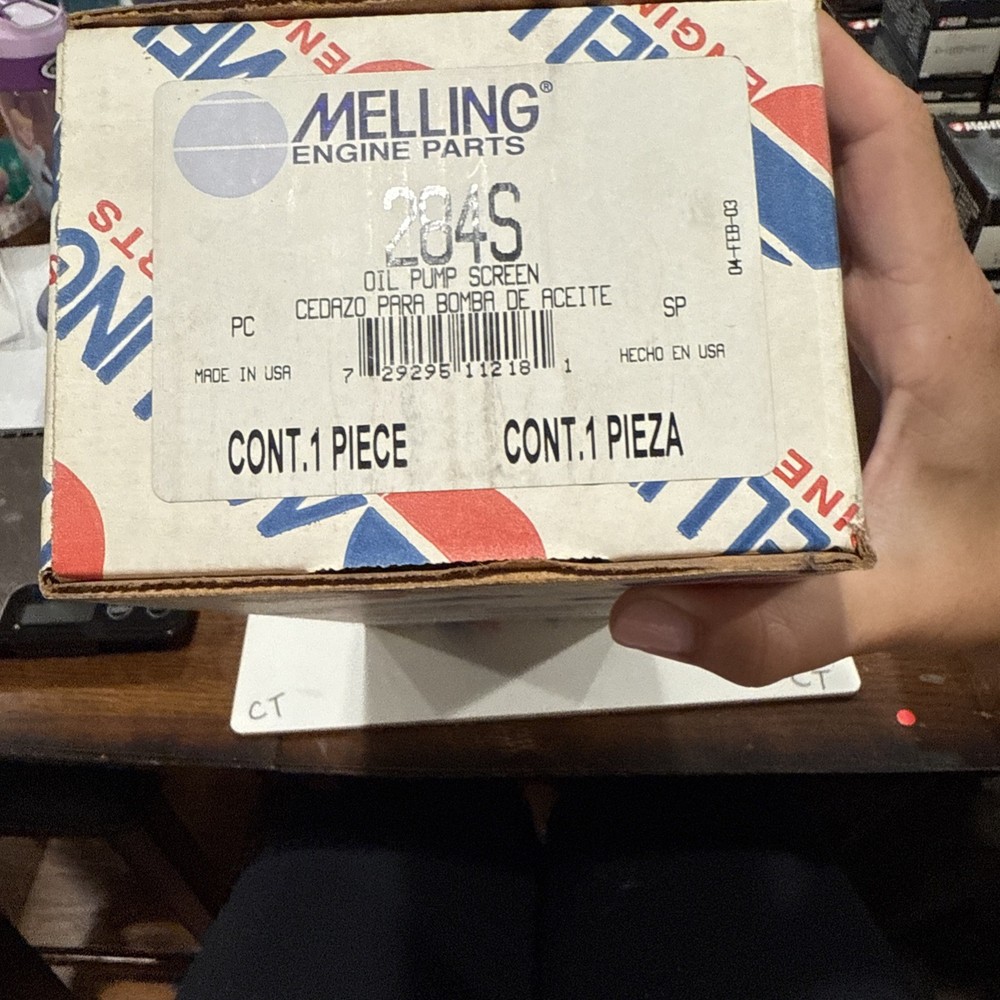 Melling 284S Stock Replacement Oil Pump Screen