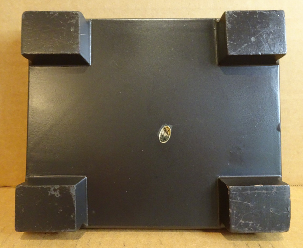 Wood Base for Figurine 7 3/8" Long Solid Wood Rectangle