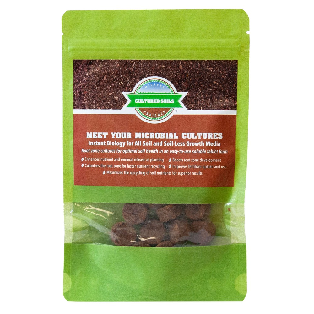 EcoBiome Cultured Soils Microbial Soil Tablets  ( 10 tablets )