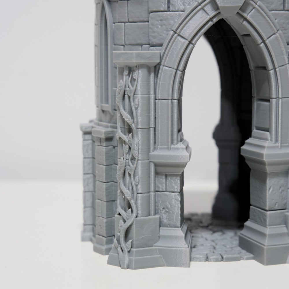 Wargaming Tabletop Stone Dome Tower - 3D Printed