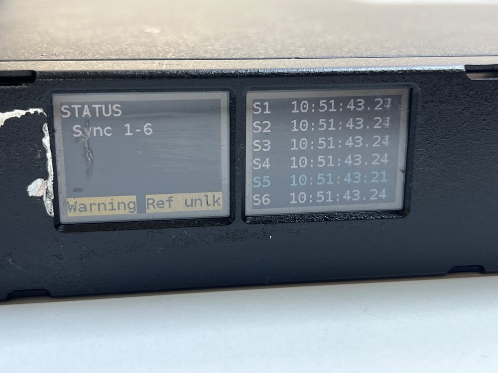 Evertz 5601MSC Master SPG/Master Clock System