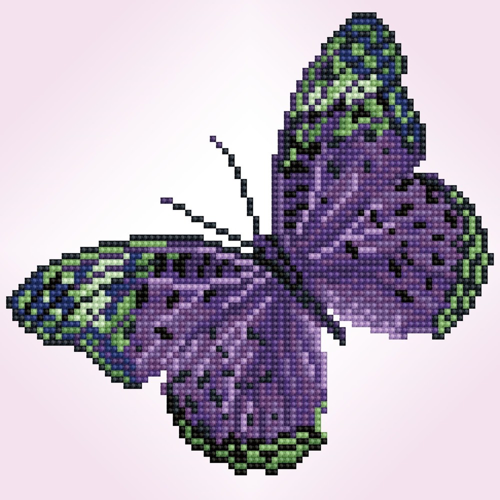 Diamond Dotz Whisper Purple Diamond Painting Kit