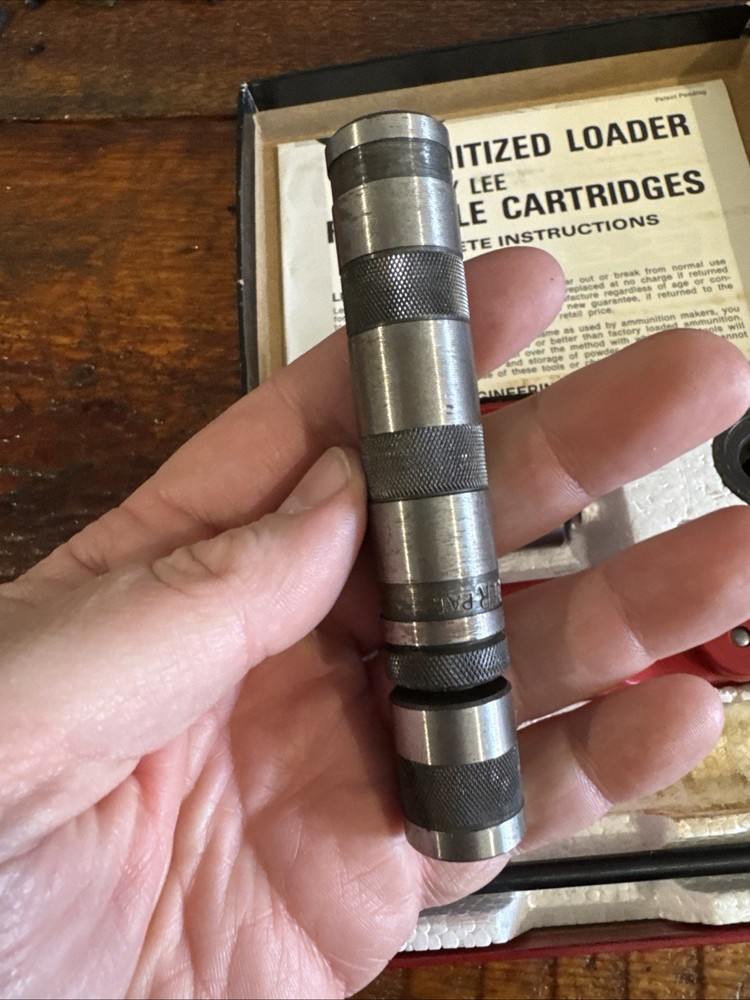 Vintage Lee UNITIZED LOADER. Hand Loader For 220 Savage