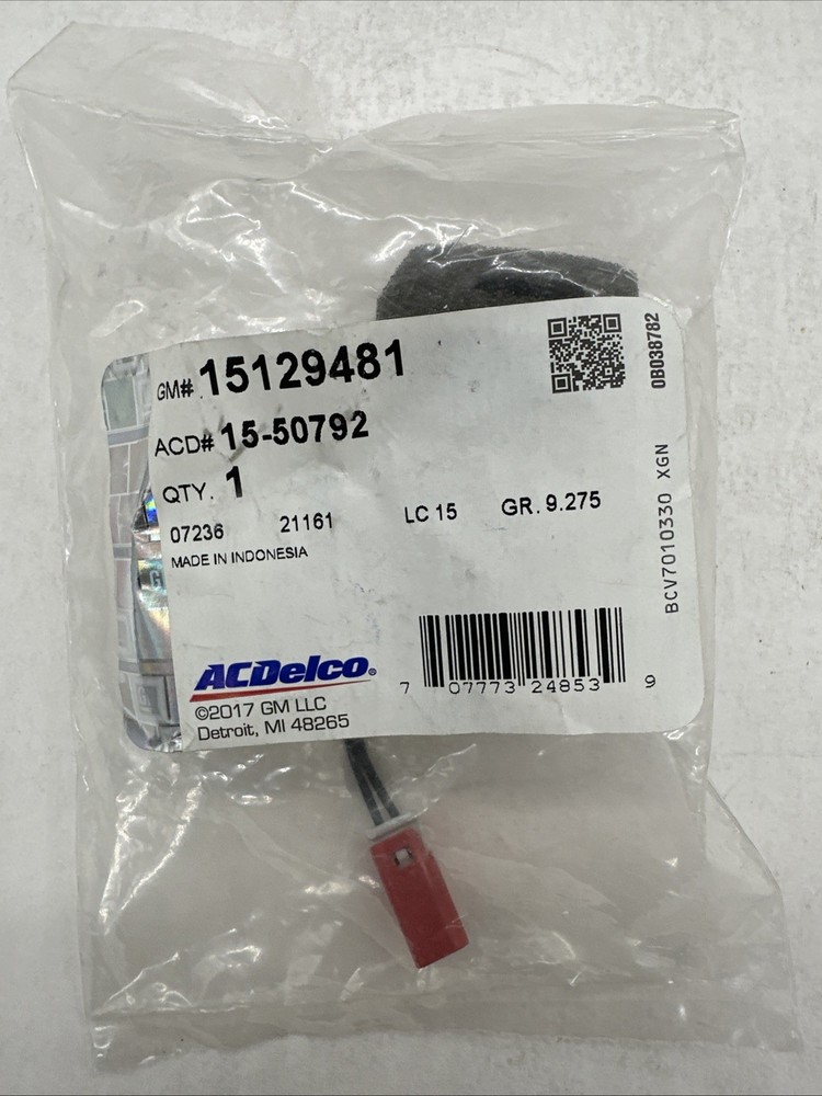 Cabin Air Temperature Sensor 15129481