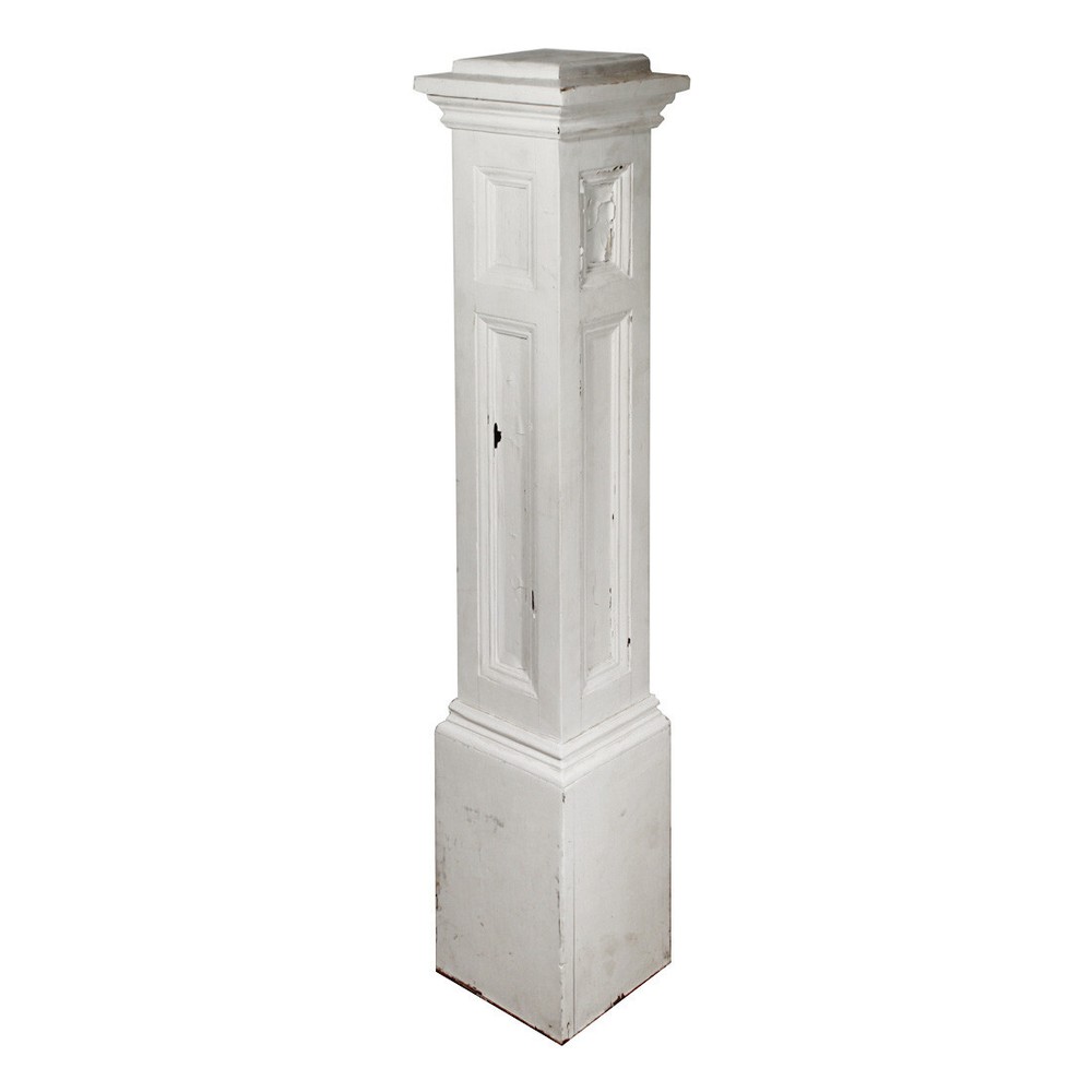 Antique Box Newel Post, c. 1900, NNP243