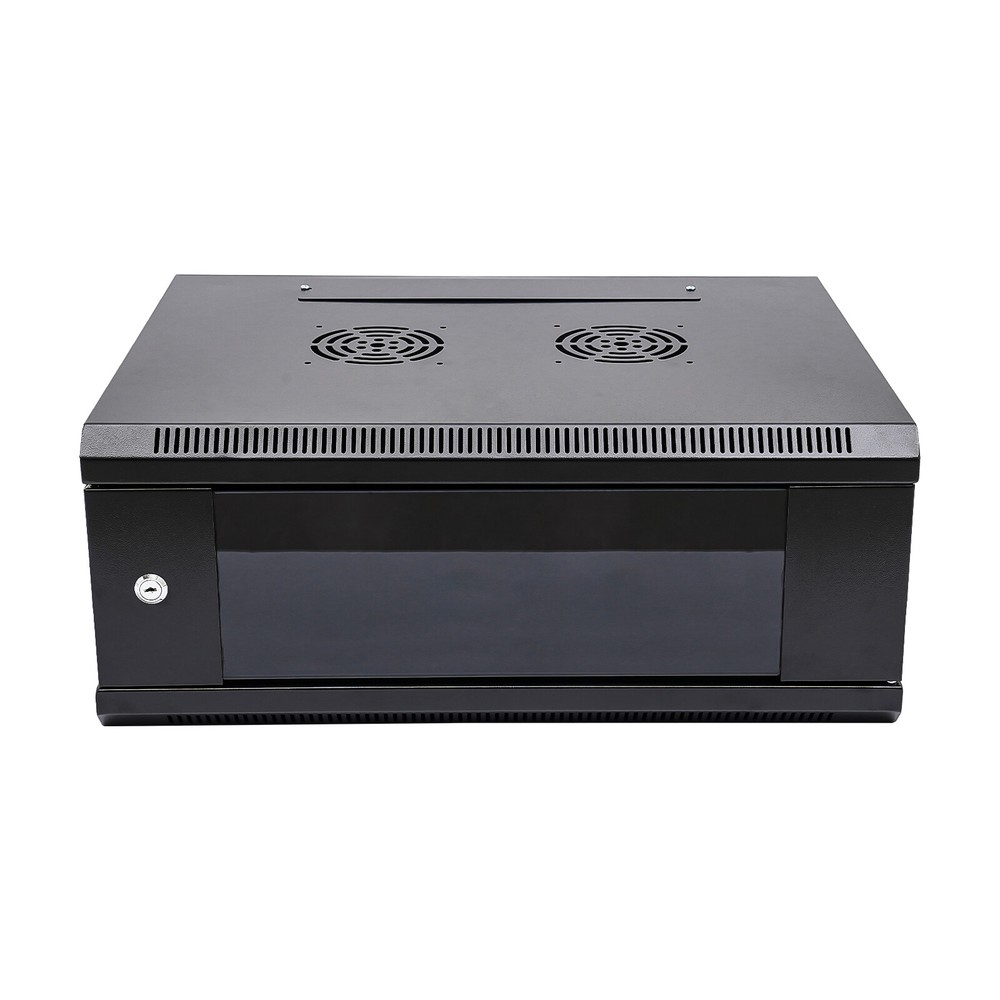 4U Server Cabinet Case Wall Mount Network Server Data Cabinet Enclosure Rack