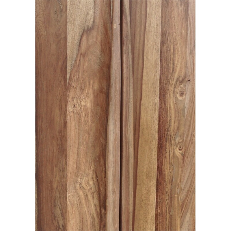 Porter Designs Fusion Solid Sheesham Wood Bar - Light Brown