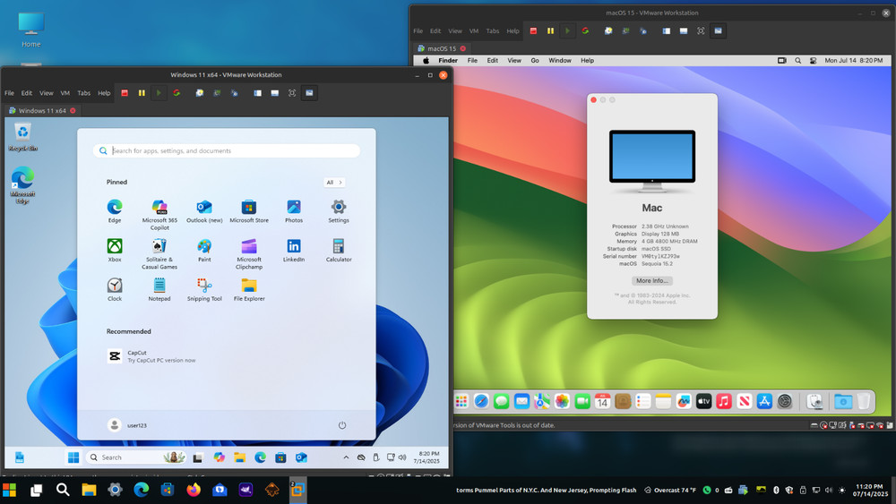 Linux Mint 22.1 Ultimate Upgrade for Microsoft Windows 10 (VM Included) #10