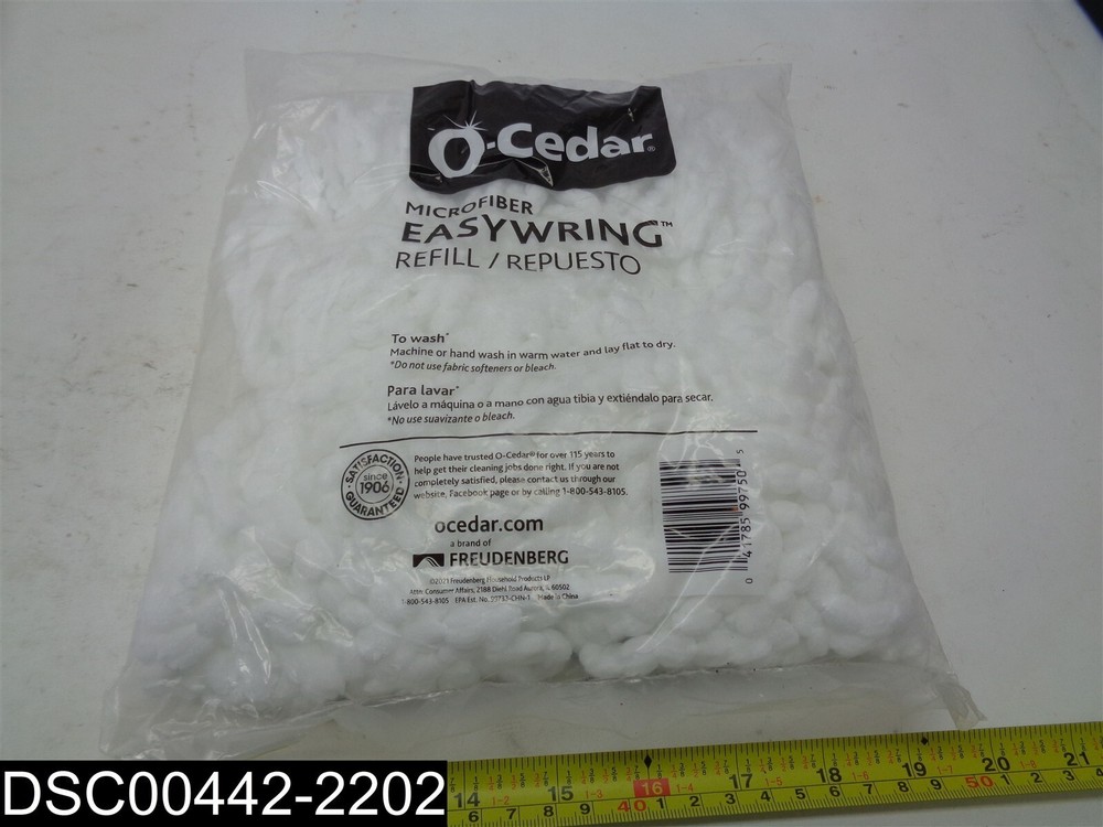 041785997505 O-Cedar Easy Wring Spin Mop Refill