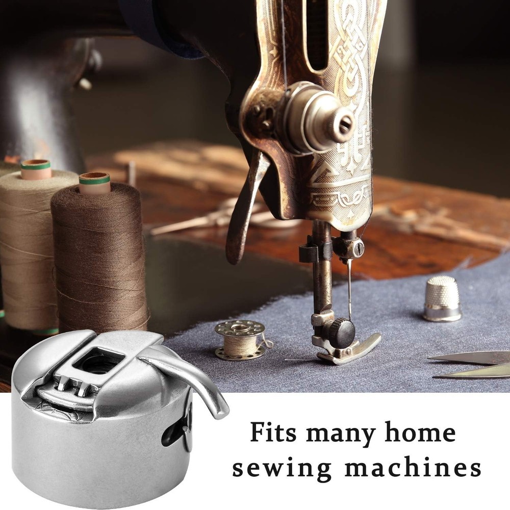 Replacement Bobbin Cases for Front-Loading Sewing Machines - Stainless Steel