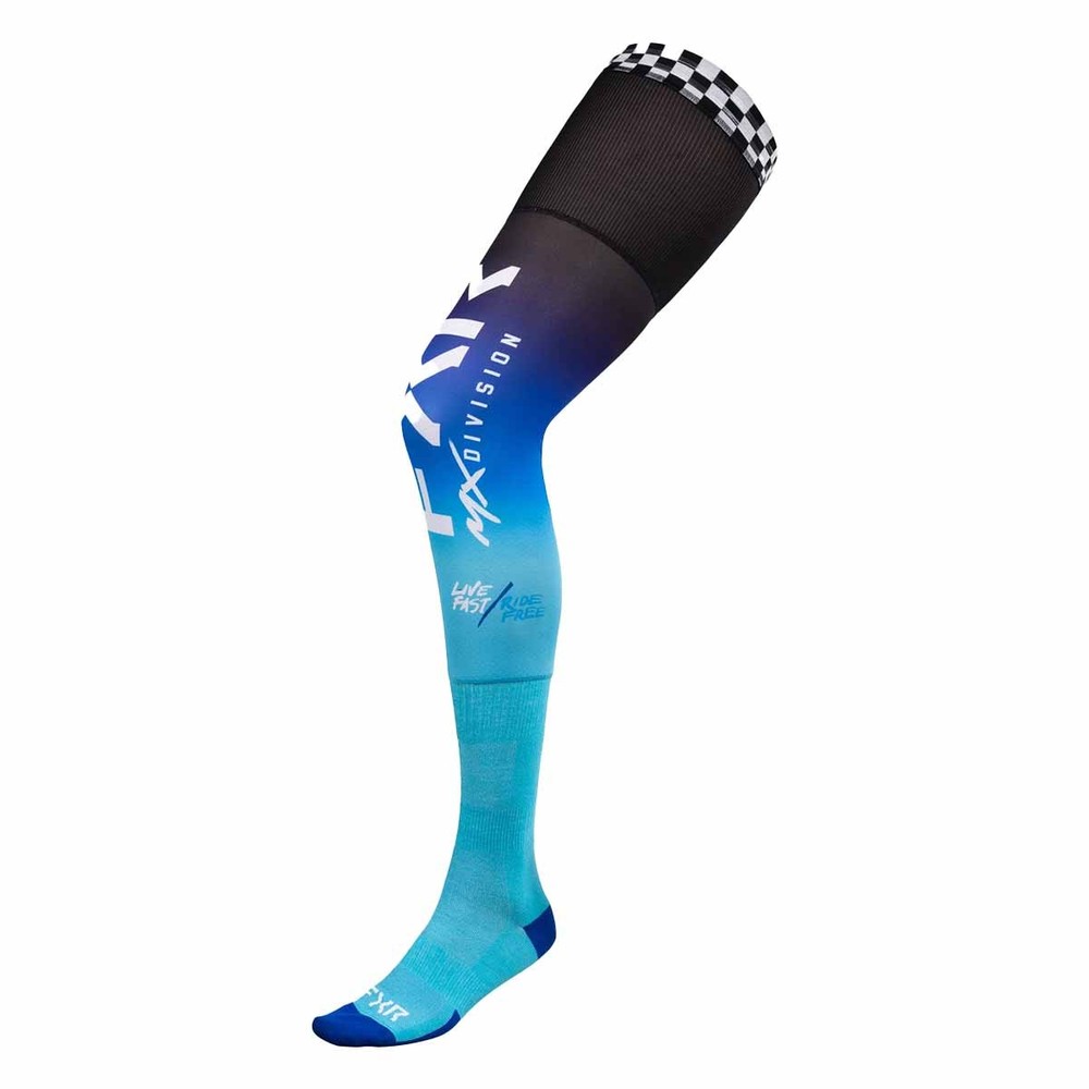 FXR Riding Socks - Black / Blue