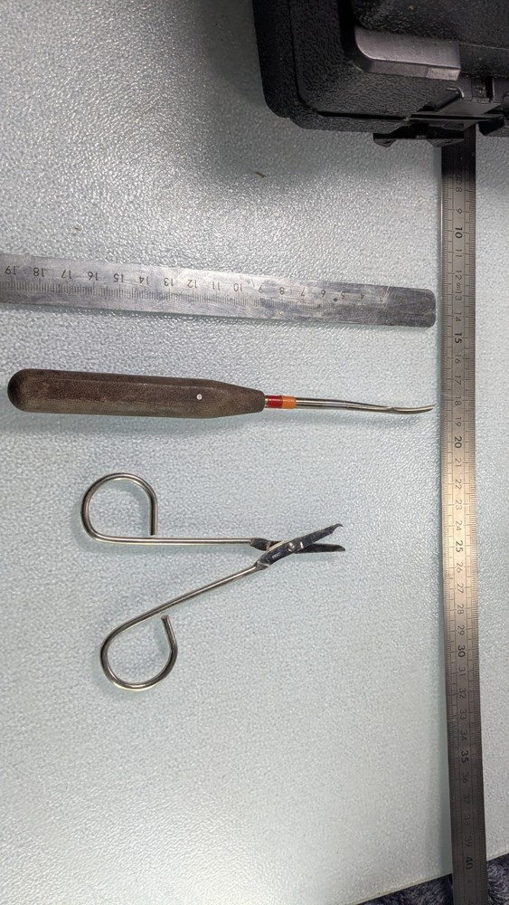 Lot of Orthopedic bone elevator & Suture scissors