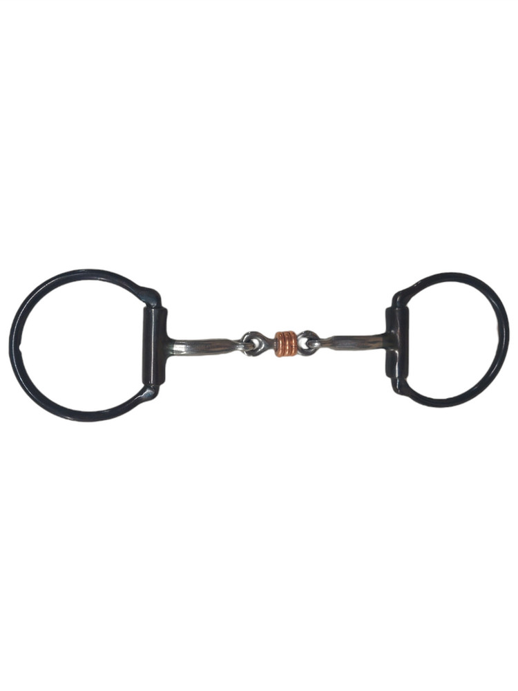 Dutton Bits D-Ring Smooth Dog Bone Snaffle