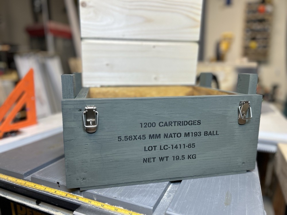5.56 NATO / .223 Ammo Box – Armor Core – Stainless Hardware – Caliber Collection