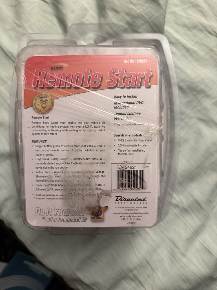 Ready Remote 24921 Basic Remote Start System