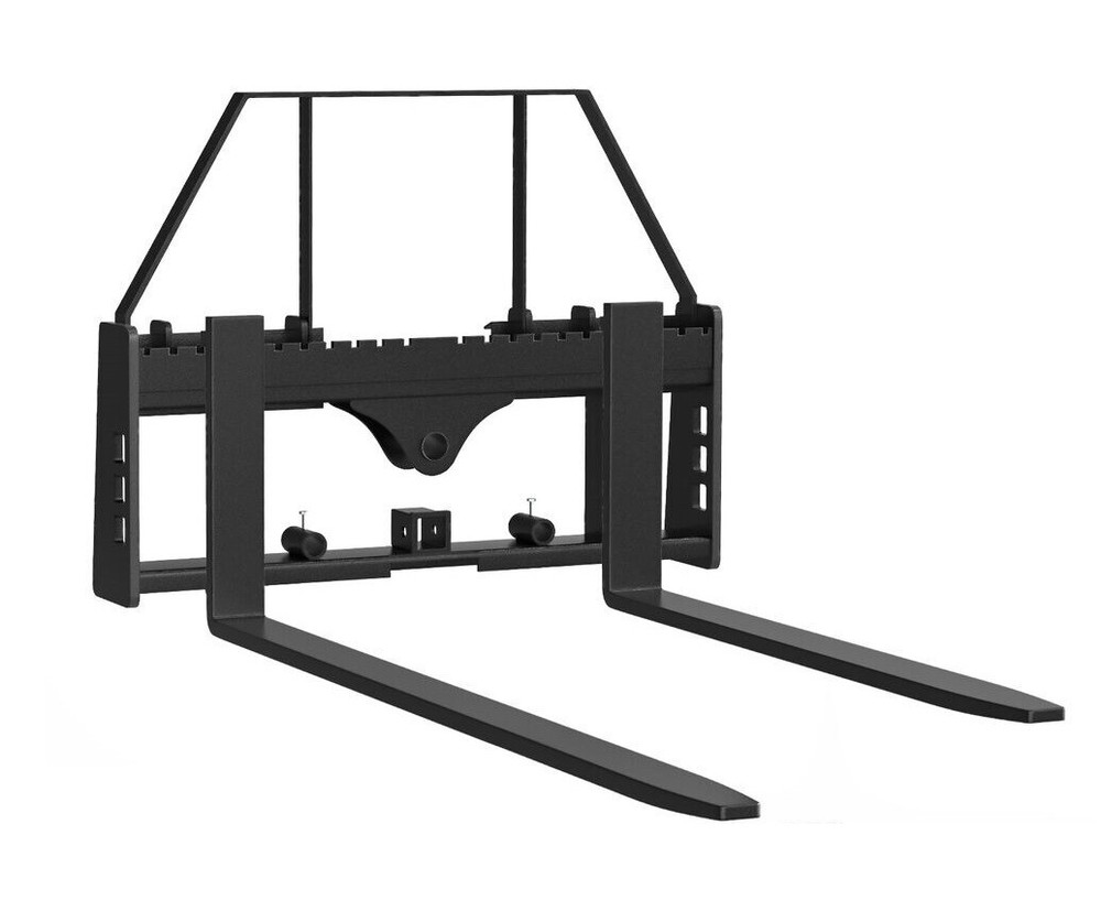 Quick Attach Pallet Forks Attachment 45" 2500LBS W/42" Fork Blades -High Quality