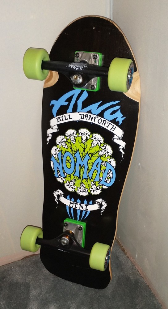 Alva Bill Danforth Nomad Mini Reissue Complete Skateboard NEW Tracker Kryptonics