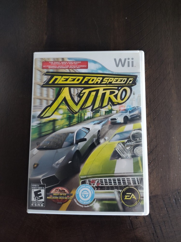 Need for Speed Nitro Nintendo Wii - Game and Case Only