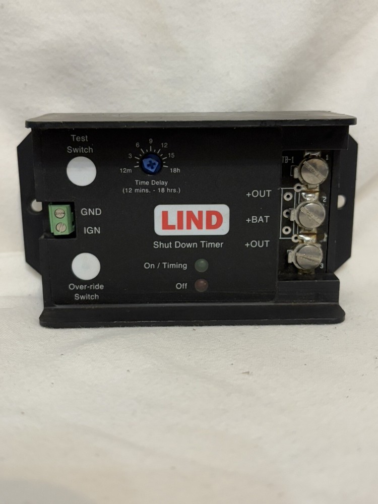 Lind Shutdown Timer SDT1230-008 12 VDC"