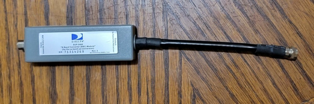 DIRECTV B BAND CONVERTER SUP-2400 REV 2