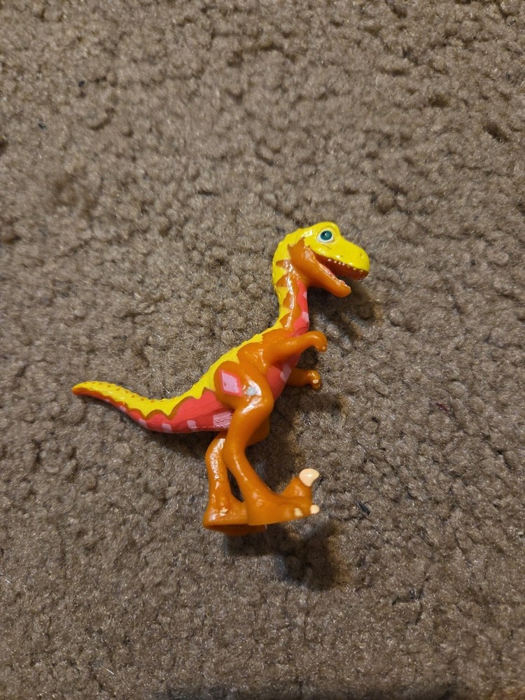 Dinosaur Train Derek Deinonychus 3" Mini Figure Learning Curve 2010 Henson