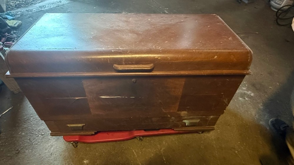 antique chest trunk