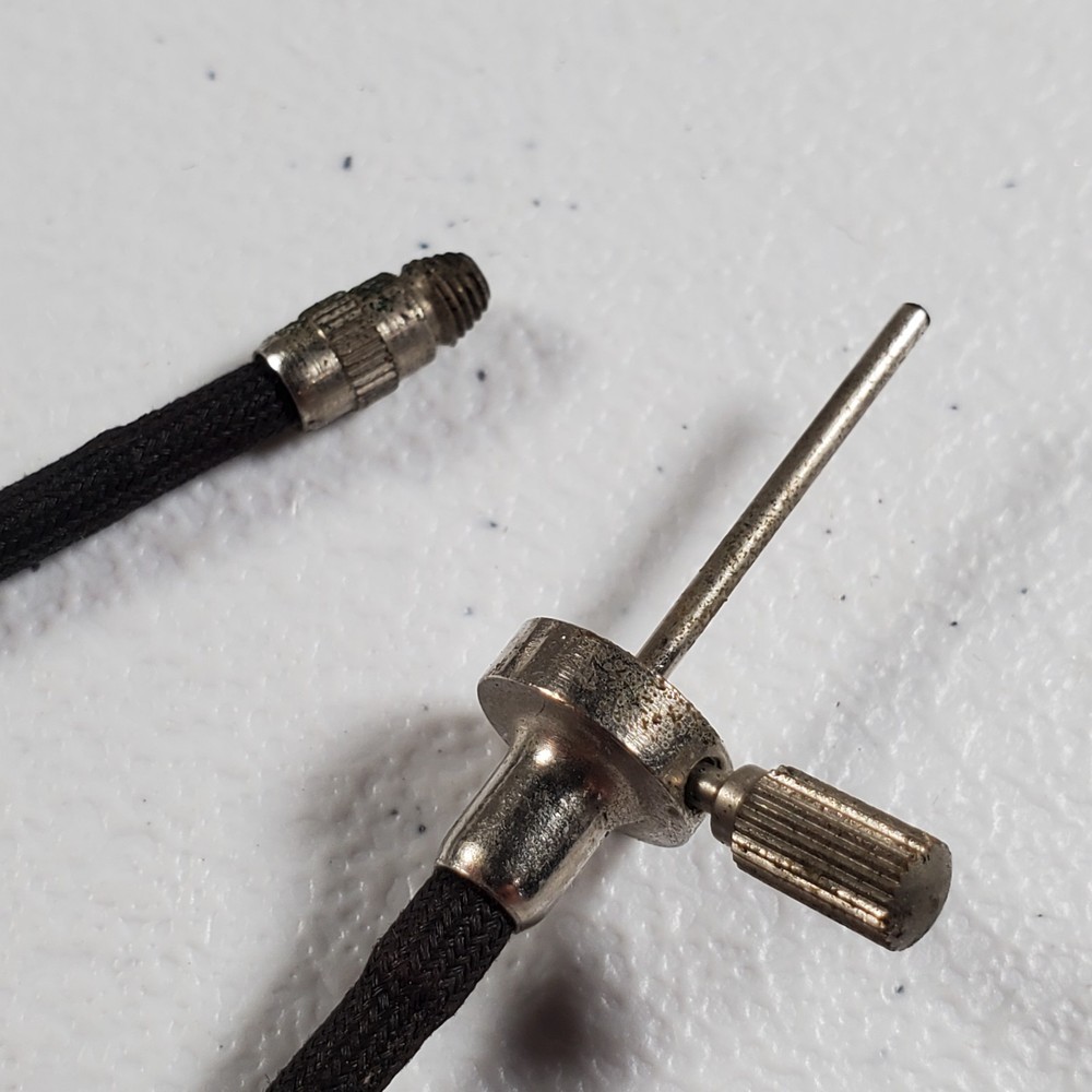 10” Vintage Camera Remote Shutter Release Trigger Cable Lockable