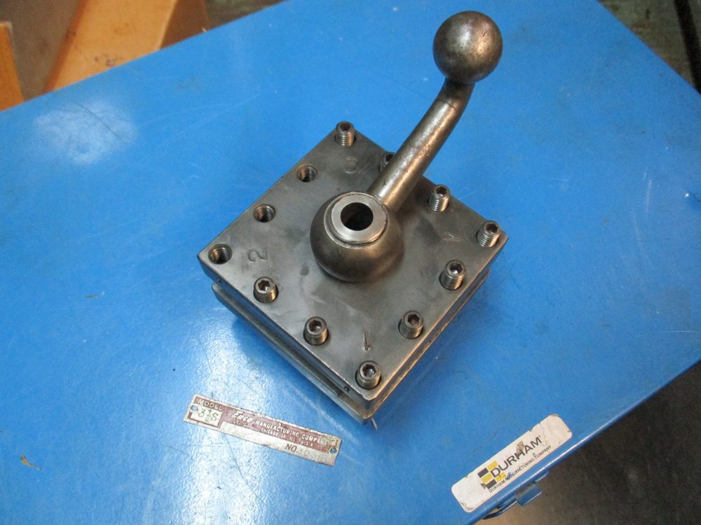 ENCO 3-1/2” Indexing Tool Post Holder 4 WAY