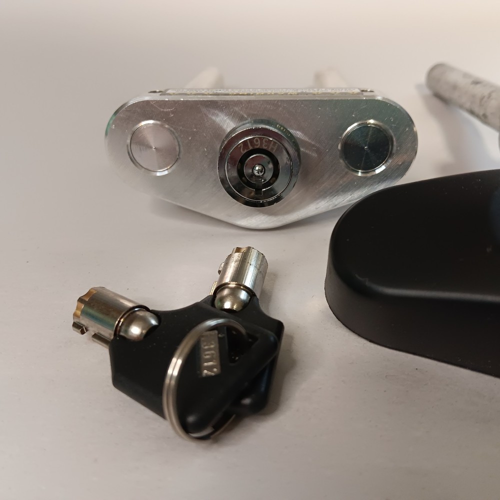 Dual Pin Hitch Lock and Key Sets