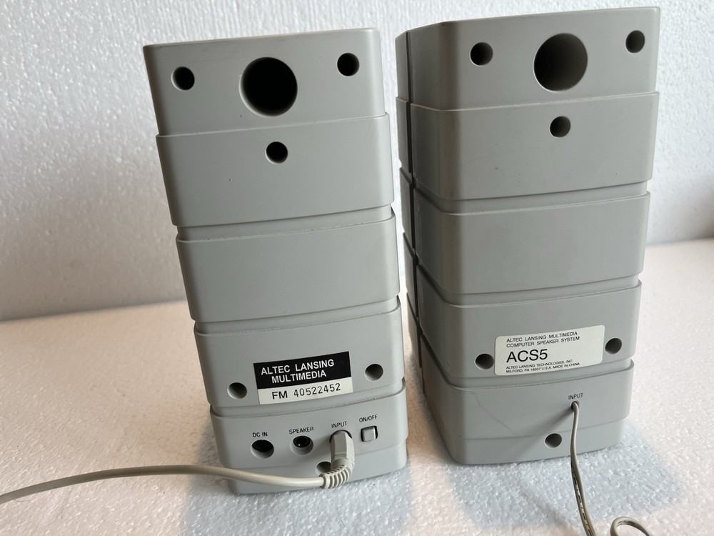 Alter Lansing Multimedia Computer Speaker ACS 5