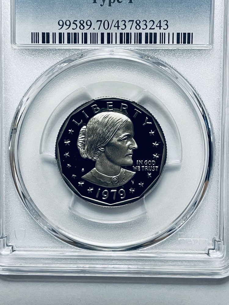 1979-S Susan B. Anthony Dollar PCGS PR70DCAM Type 1
