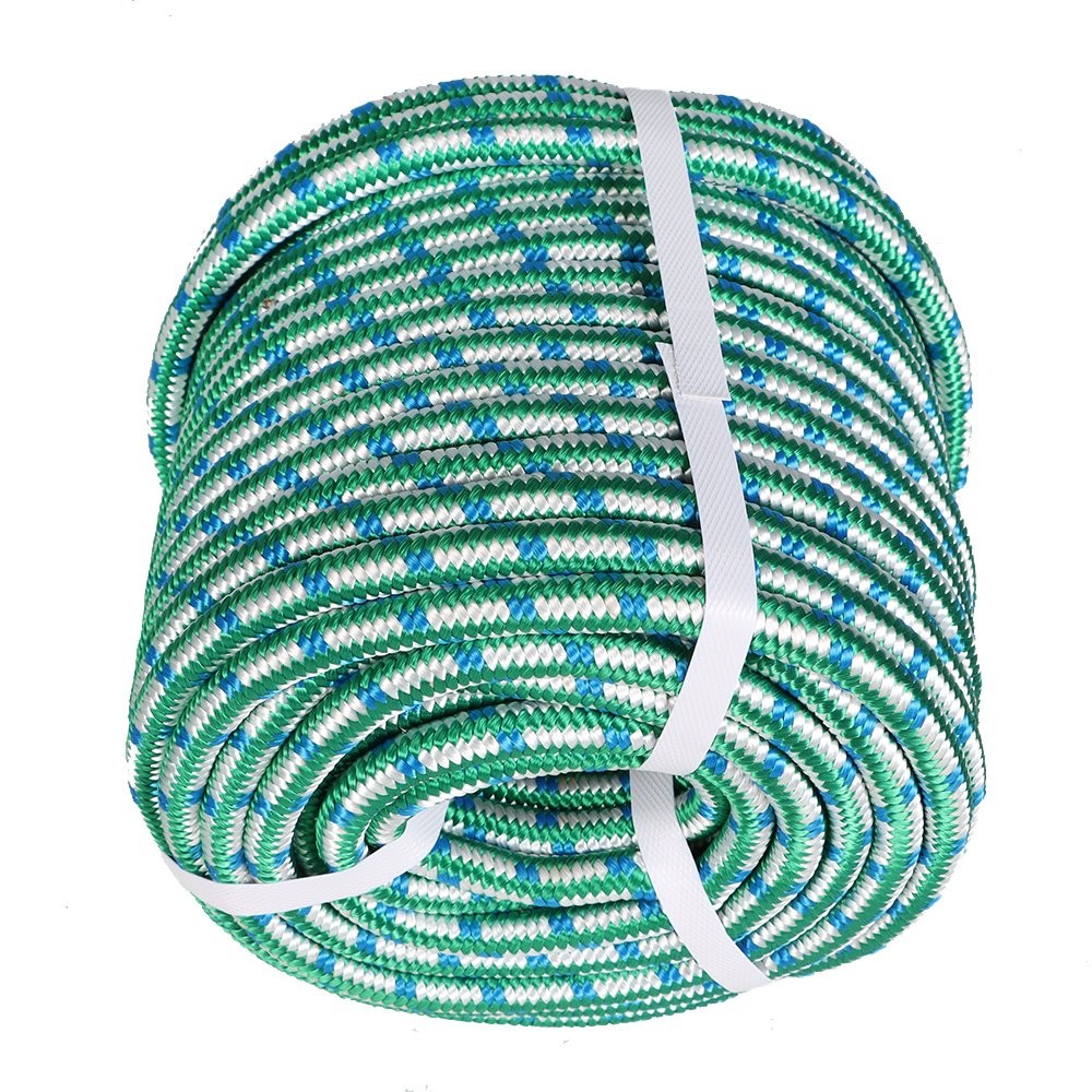 16 Strand 1/2" × 150' Durability Braid Polyester Rope Arborist Tree Rope