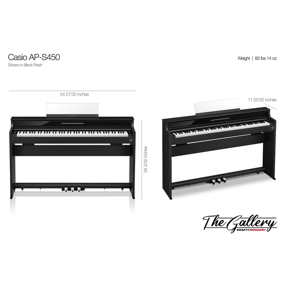 Casio Celviano AP-S450 Digital Piano - Black