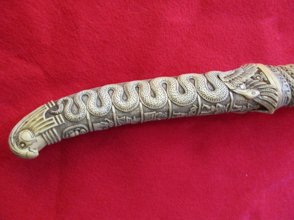 COBRA DAGGER WITH AWSOME DESIGNED SHEATH #WHA-0424*08343