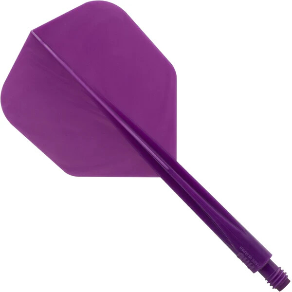 SOLID PURPLE CONDOR AXE DART SHAFT/FLIGHT COMBO SMALL FLIGHT MEDIUM SHAFT